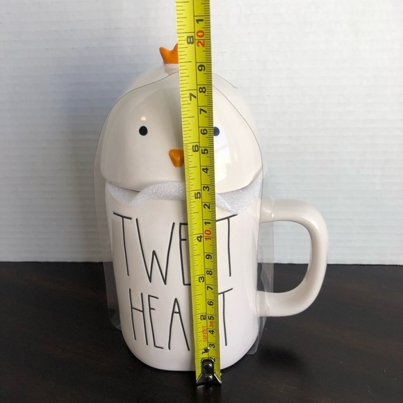 NWT Rae Dunn TWEET HEART with Topper Coffee Mug - Picture 7 of 8